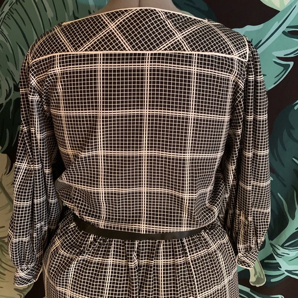 Vintage grid dress - Picture 5 of 6